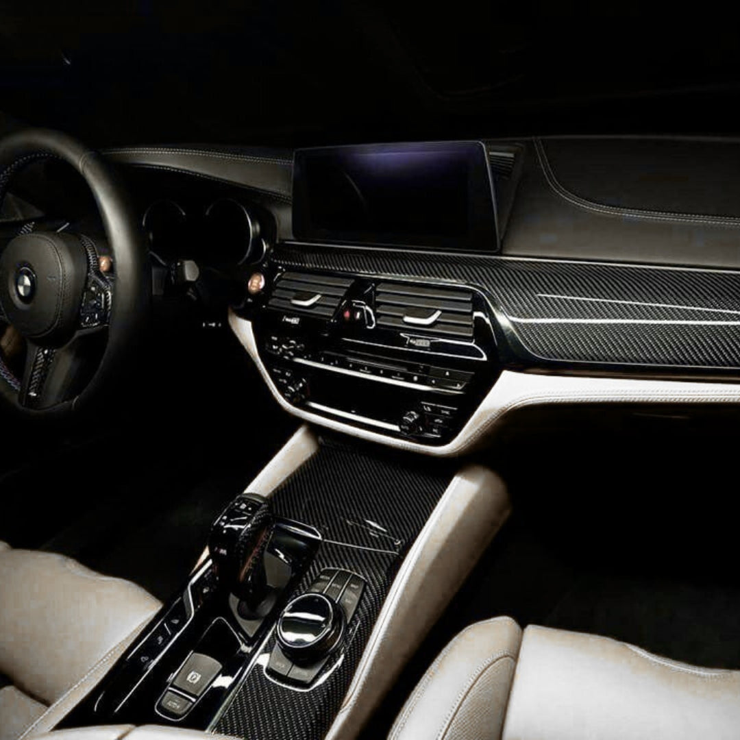 CARBON FIBER INTERIOR TRIM FOR BMW 5 SERIES & M5 (2017-2023, G30 F90)