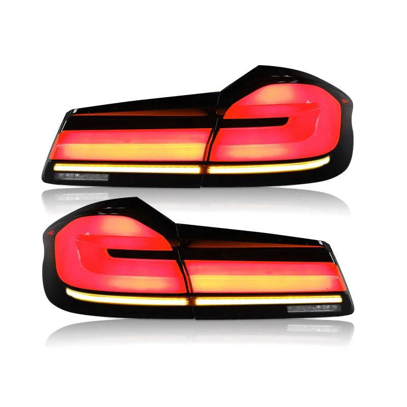 LCI STYLE SEQUENTIAL LED TAILLIGHTS FOR BMW 5 SERIES & M5 (2017-2023, G30 F90)